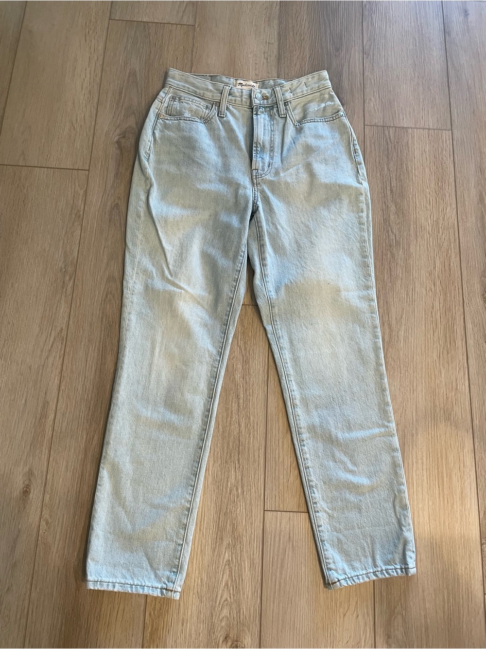 Madewell Light Blue Curvy Perfect Vintage Jeans size 25